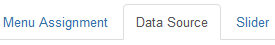 Click the data source tab